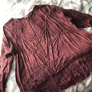 Waffleknit long sleeve